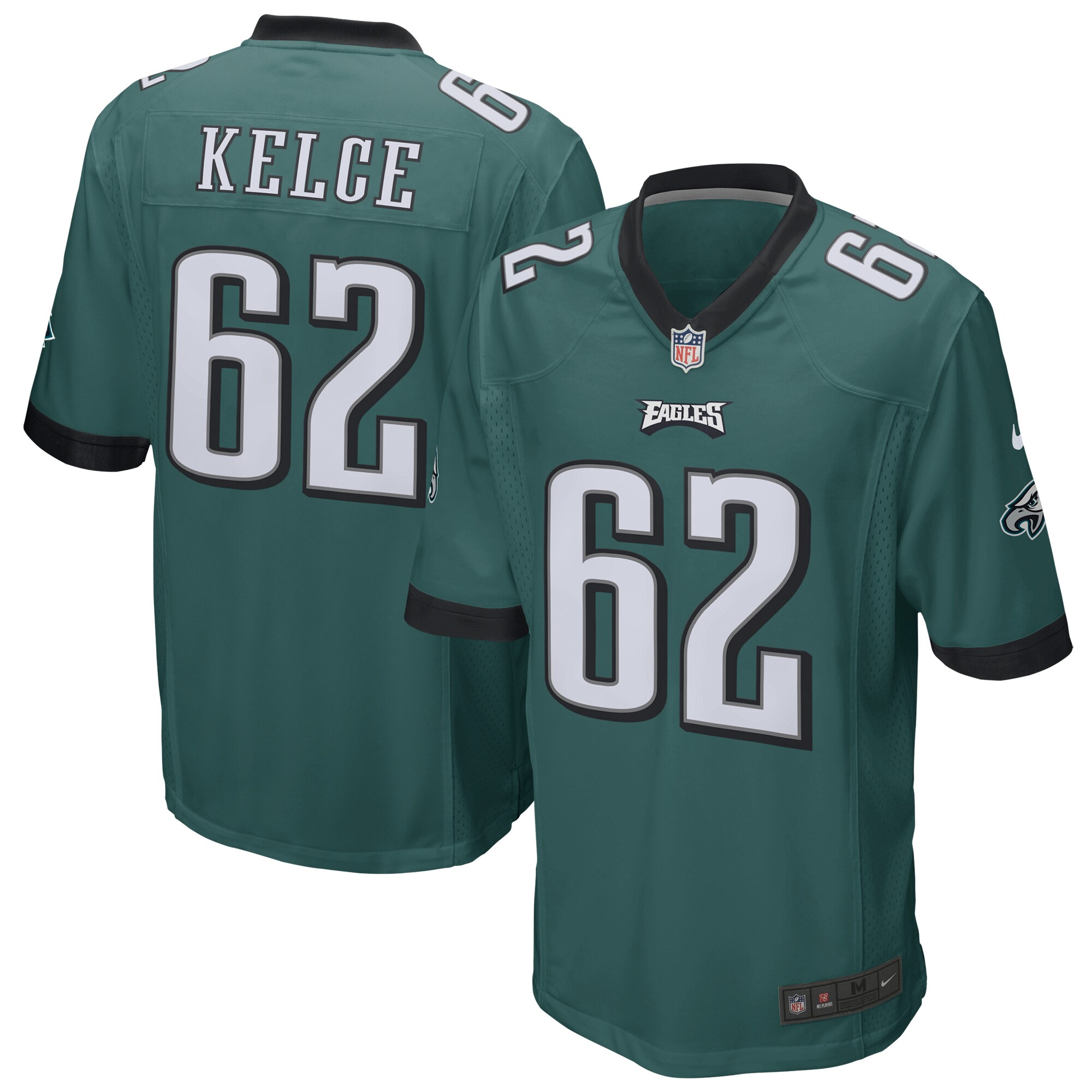 jason kelce philadelphia eagles nike game jersey midnight green clowdercats tjorw.jpg