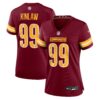 javon kinlaw washington commanders nike womens team game jersey burgundy clowdercats n9fov.jpg