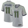 jaxon smith njigba seattle seahawks nike 2025 rivalries collection game jersey wolf gray clowdercats ygfnq.jpg