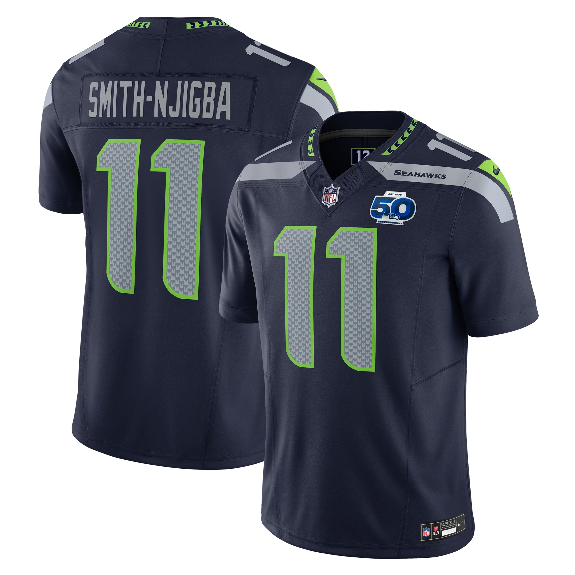 jaxon smith njigba seattle seahawks nike team 50th season vapor fuse limited jersey college navy clowdercats bikzi.jpg
