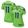 jaxon smith njigba seattle seahawks nike womens alternate 50th season game jersey neon green clowdercats irfyd.jpg