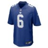 jaxson dart new york giants nike 2025 nfl draft first round pick game jersey royal clowdercats kbbrz.jpg