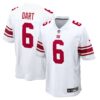 jaxson dart new york giants nike game jersey white clowdercats odkgs.jpg