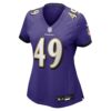 jay higgins iv baltimore ravens nike womens team game jersey purple clowdercats yd0kr.jpg
