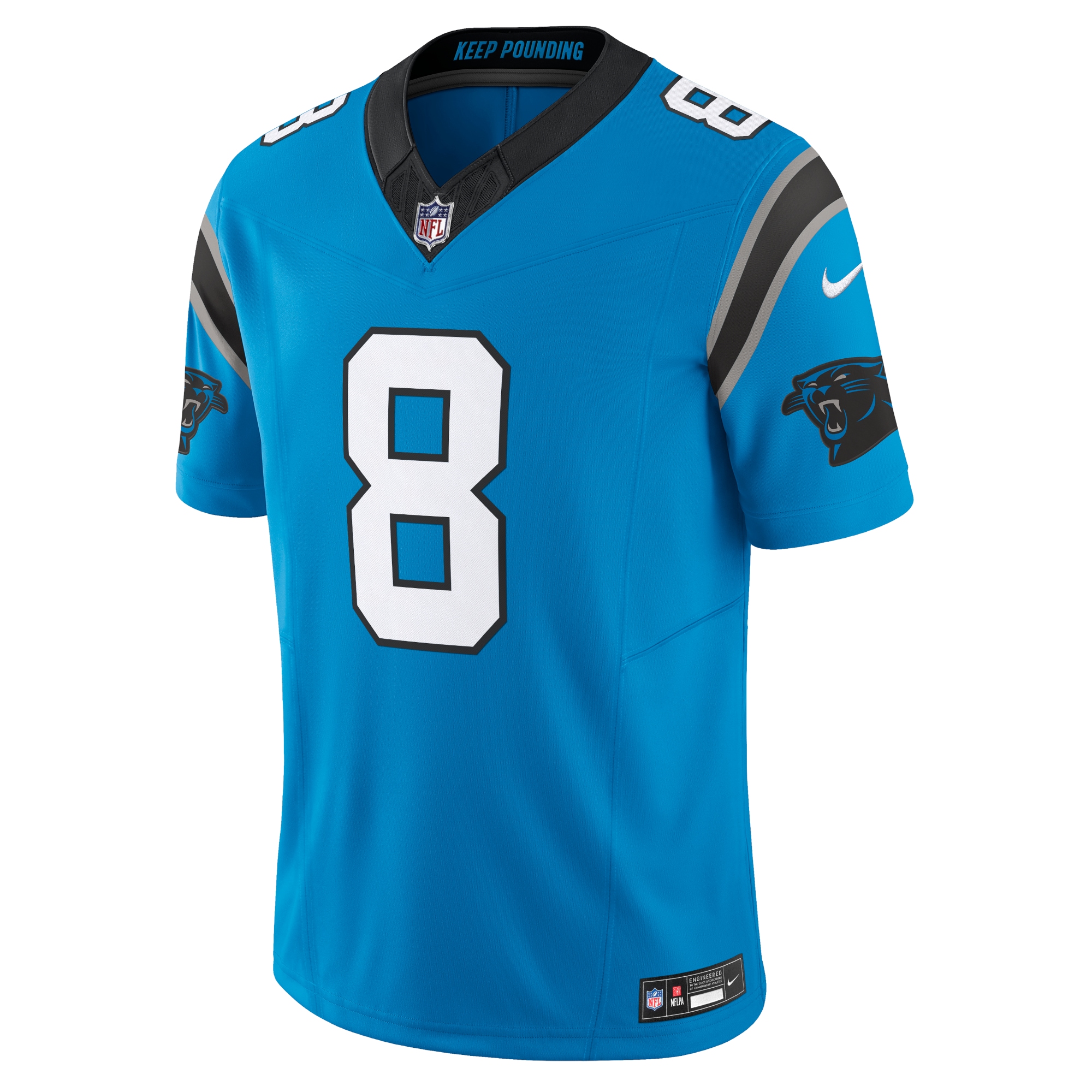 jaycee horn carolina panthers nike vapor fuse limited jersey blue clowdercats z7df1.jpg