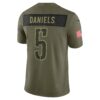 jayden daniels washington commanders nike 2025 salute to service limited jersey olive clowdercats b6zcs.jpg