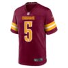 jayden daniels washington commanders nike player game jersey burgundy clowdercats cnn1x.jpg