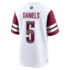 jayden daniels washington commanders nike player game jersey white clowdercats trnqd.jpg