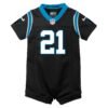 jeremy chinn carolina panthers nike newborn romper game jersey black clowdercats pljux.jpg