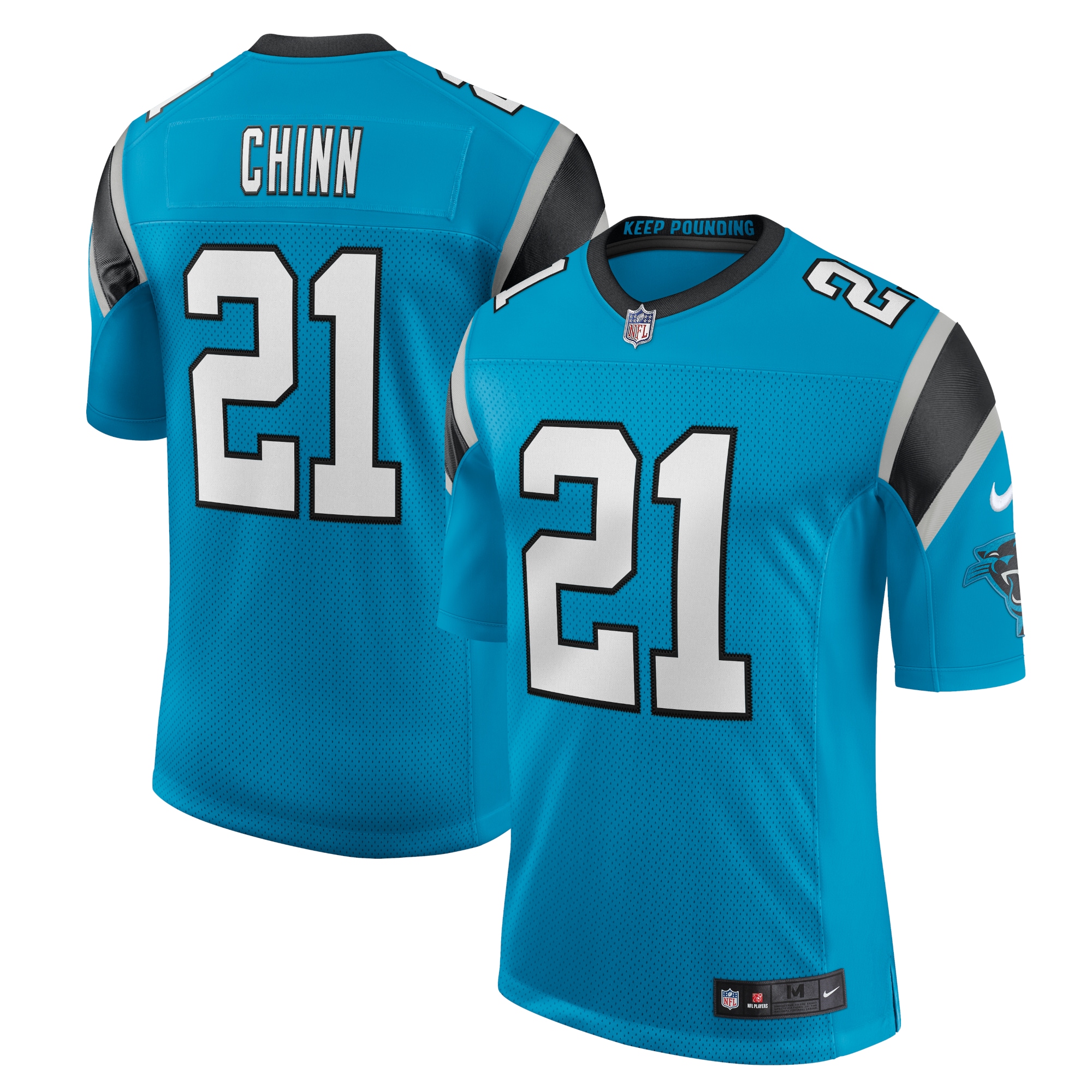 jeremy chinn carolina panthers nike vapor limited jersey blue clowdercats bqvvi.jpg