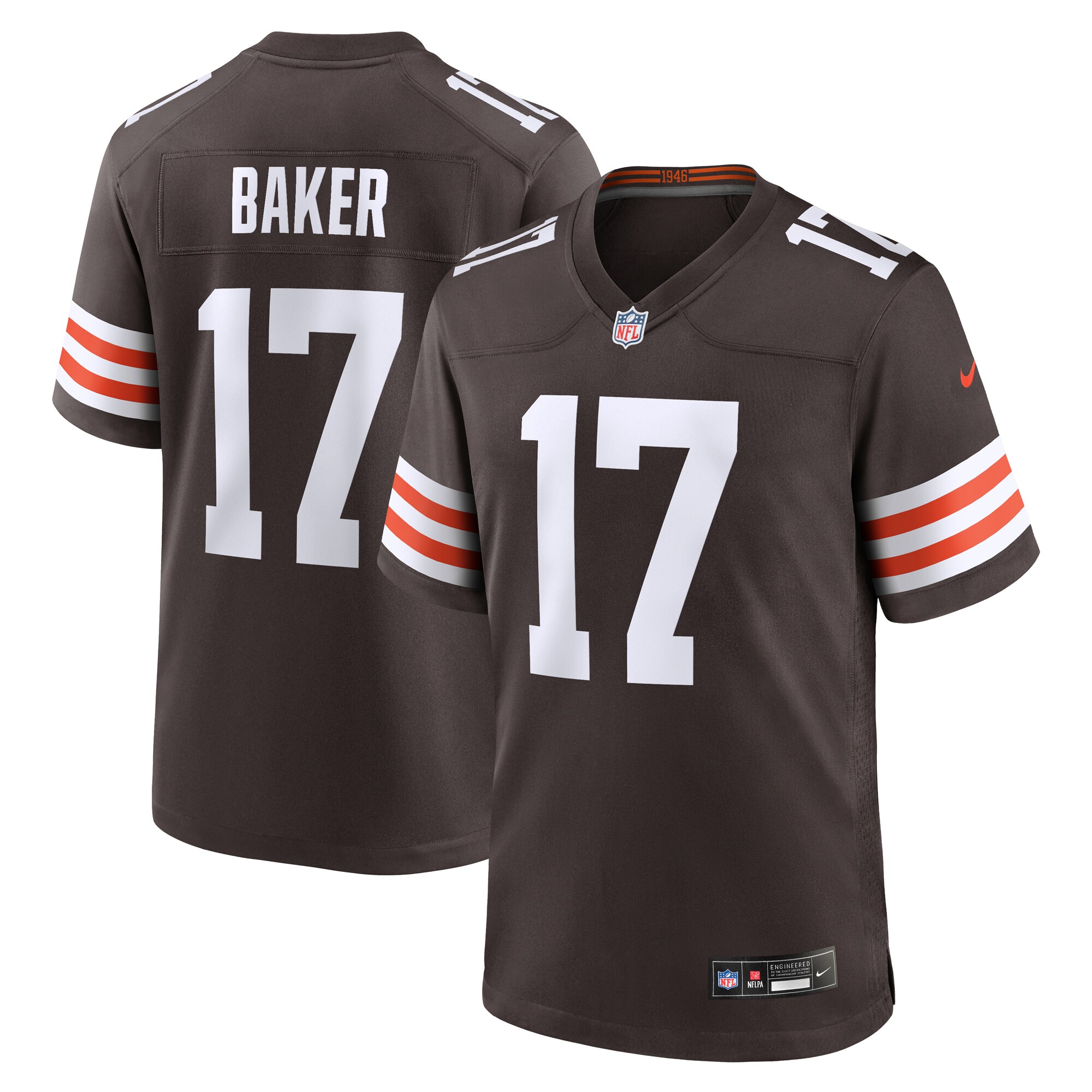 jerome baker cleveland browns nike team game jersey brown clowdercats q6ciy.jpg