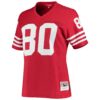 jerry rice san francisco 49ers mitchell ness womens 1990 legacy replica jersey scarlet clowdercats sw9id.jpg