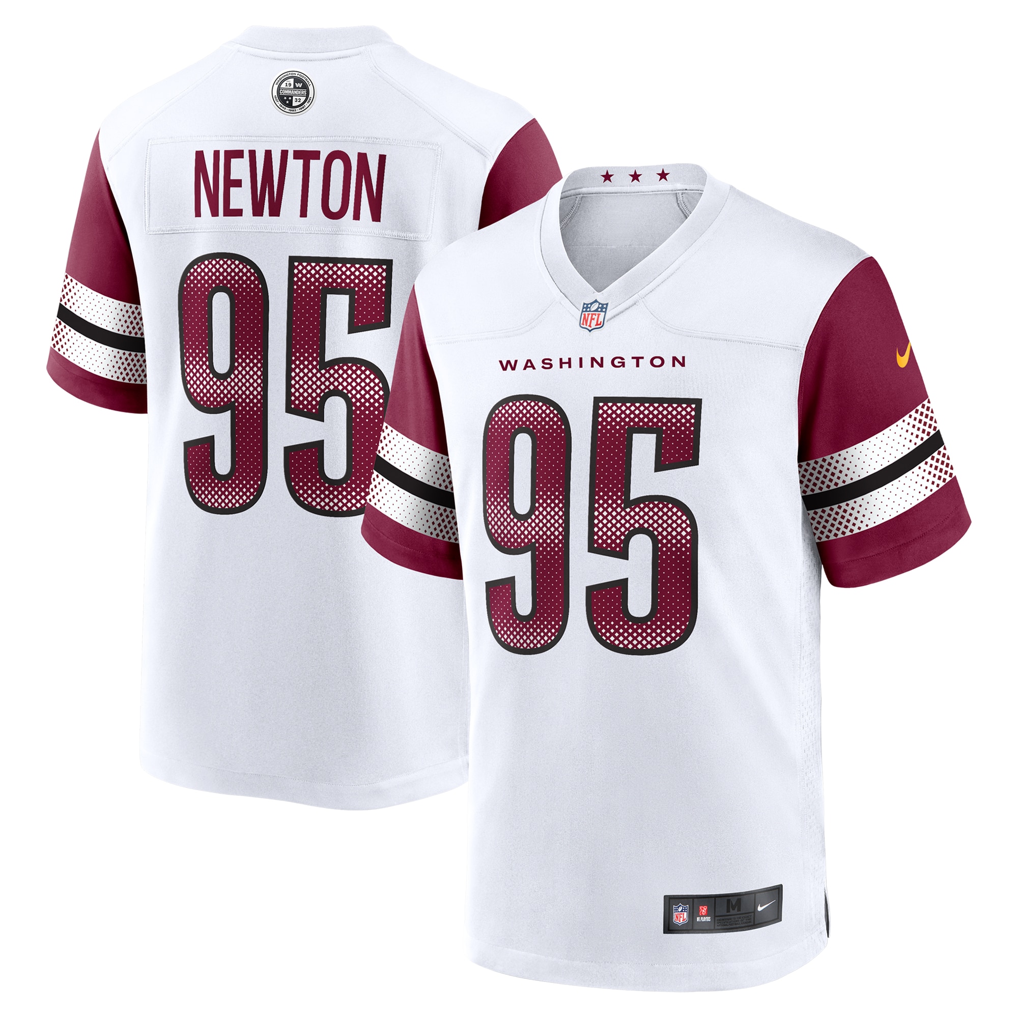 jerzhan newton washington commanders nike game jersey white clowdercats 3kewq.jpg