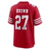 jiayir brown san francisco 49ers nike team game jersey scarlet clowdercats abflh.jpg