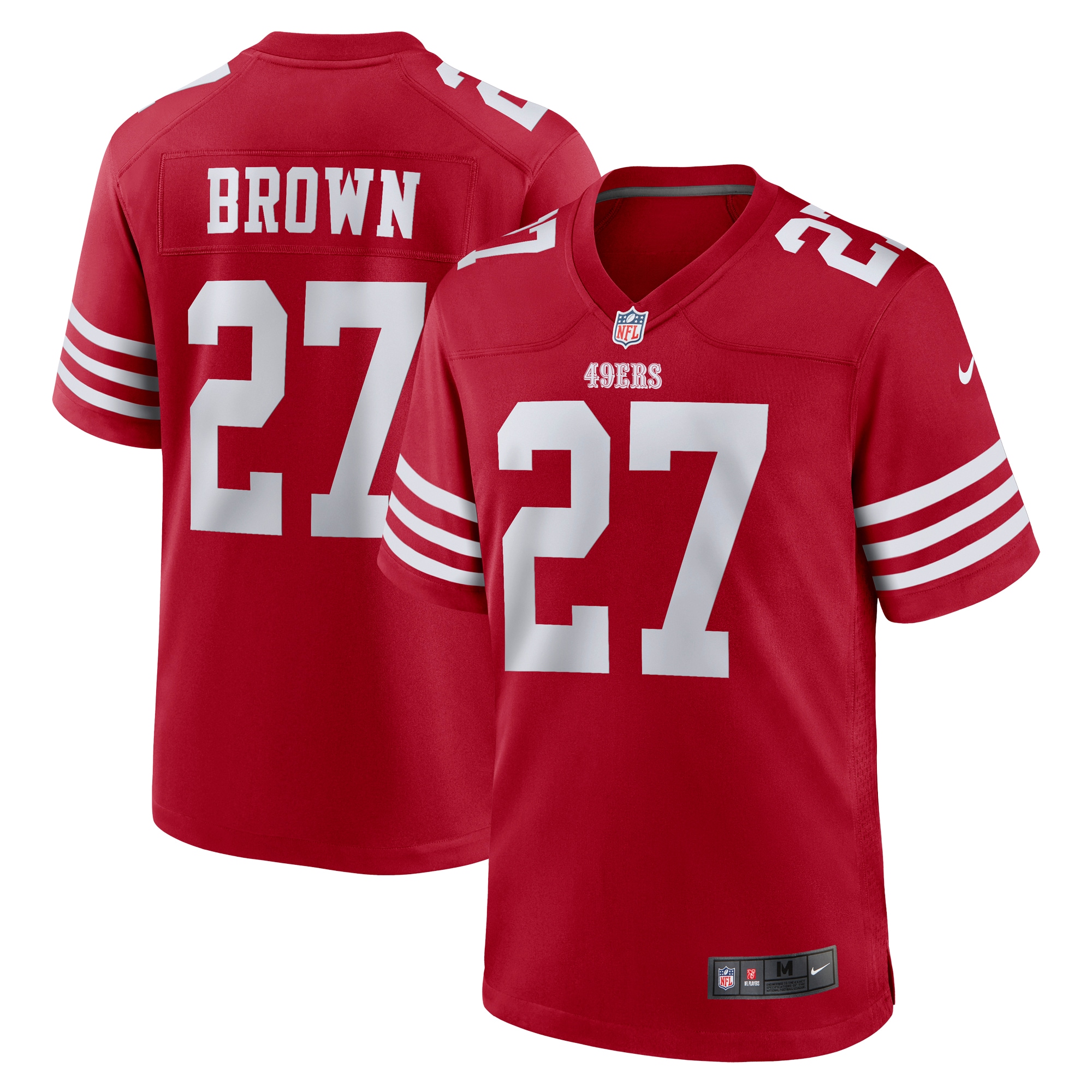 jiayir brown san francisco 49ers nike team game jersey scarlet clowdercats eptip.jpg