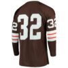 jim brown cleveland browns 1964 mitchell ness authentic throwback retired player jersey brown clowdercats gxzhk.jpg