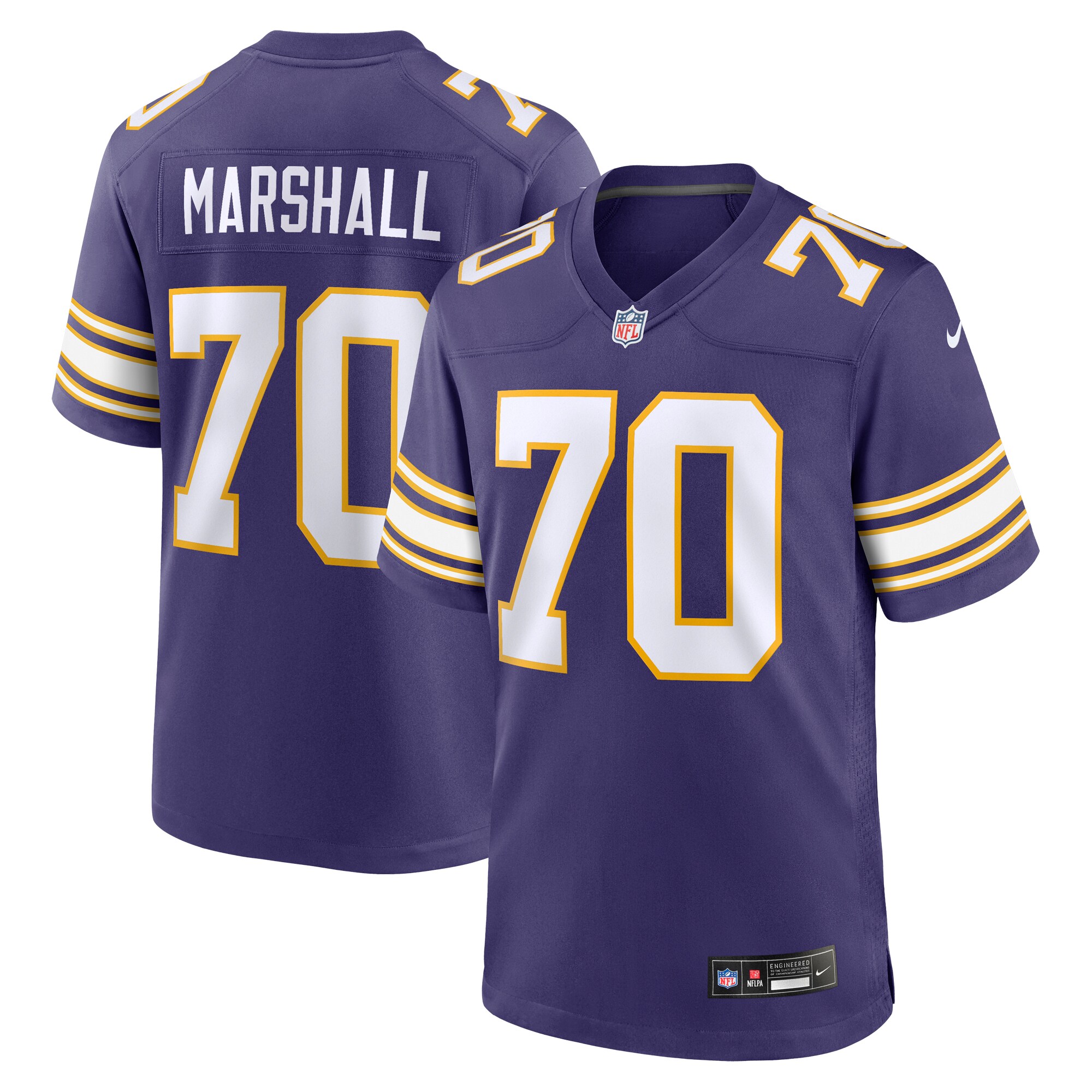 jim marshall minnesota vikings nike retired player alternate game jersey purple clowdercats 9ei9x.jpg