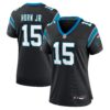 jimmy horn jr carolina panthers nike womens team game jersey black clowdercats qfhq5.jpg