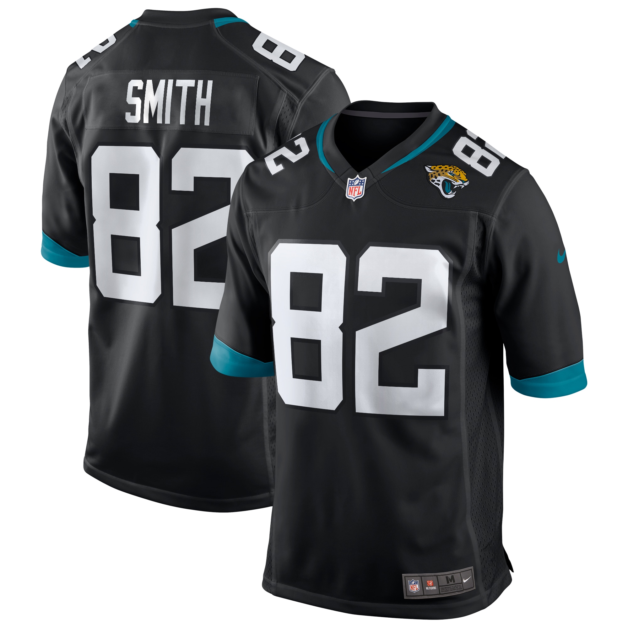 jimmy smith jacksonville jaguars nike retired player alternate game jersey black clowdercats g6oob.jpg