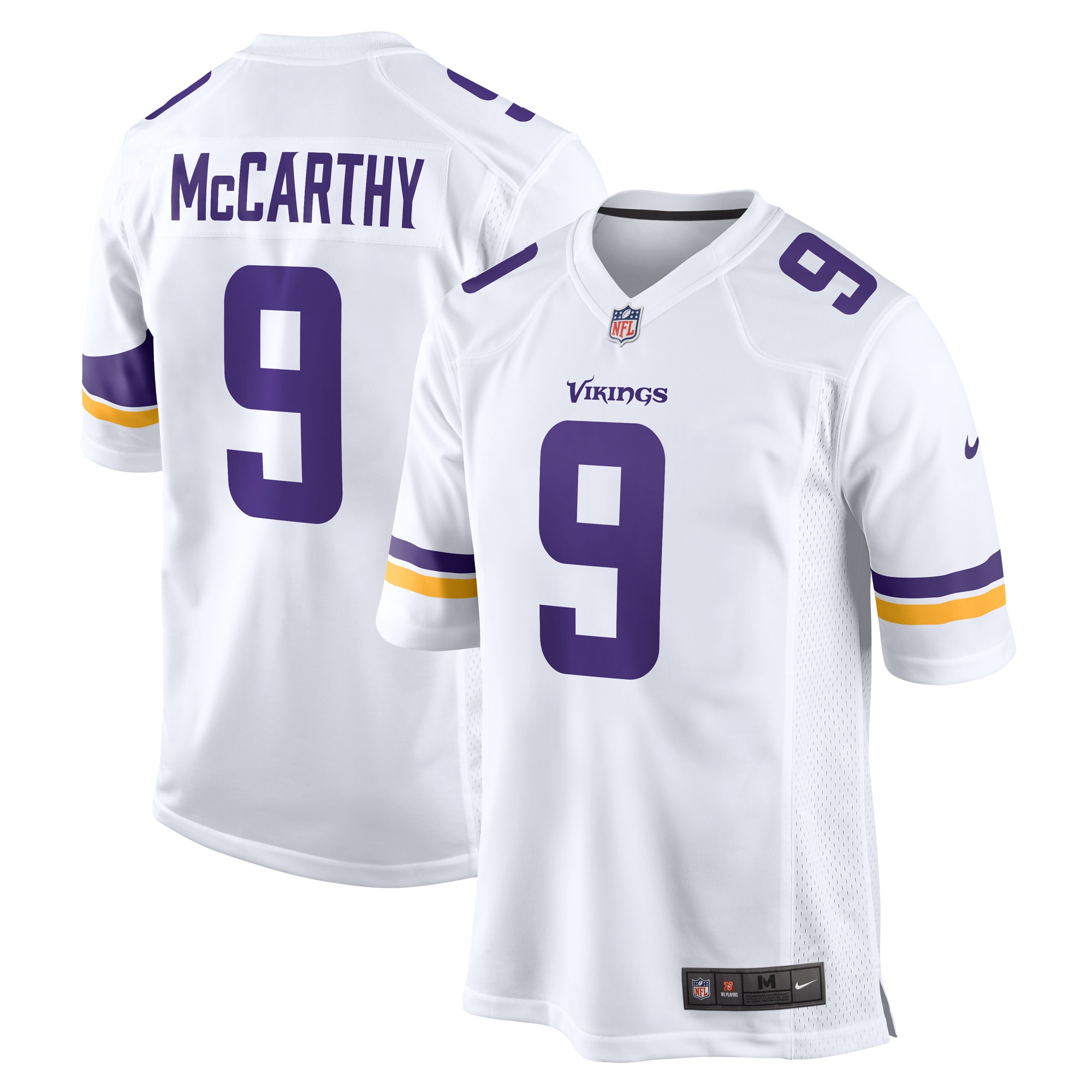 jj mccarthy minnesota vikings nike game jersey white clowdercats pymjc.jpg
