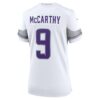 jj mccarthy minnesota vikings nike womens alternate game player jersey white clowdercats jth2y.jpg