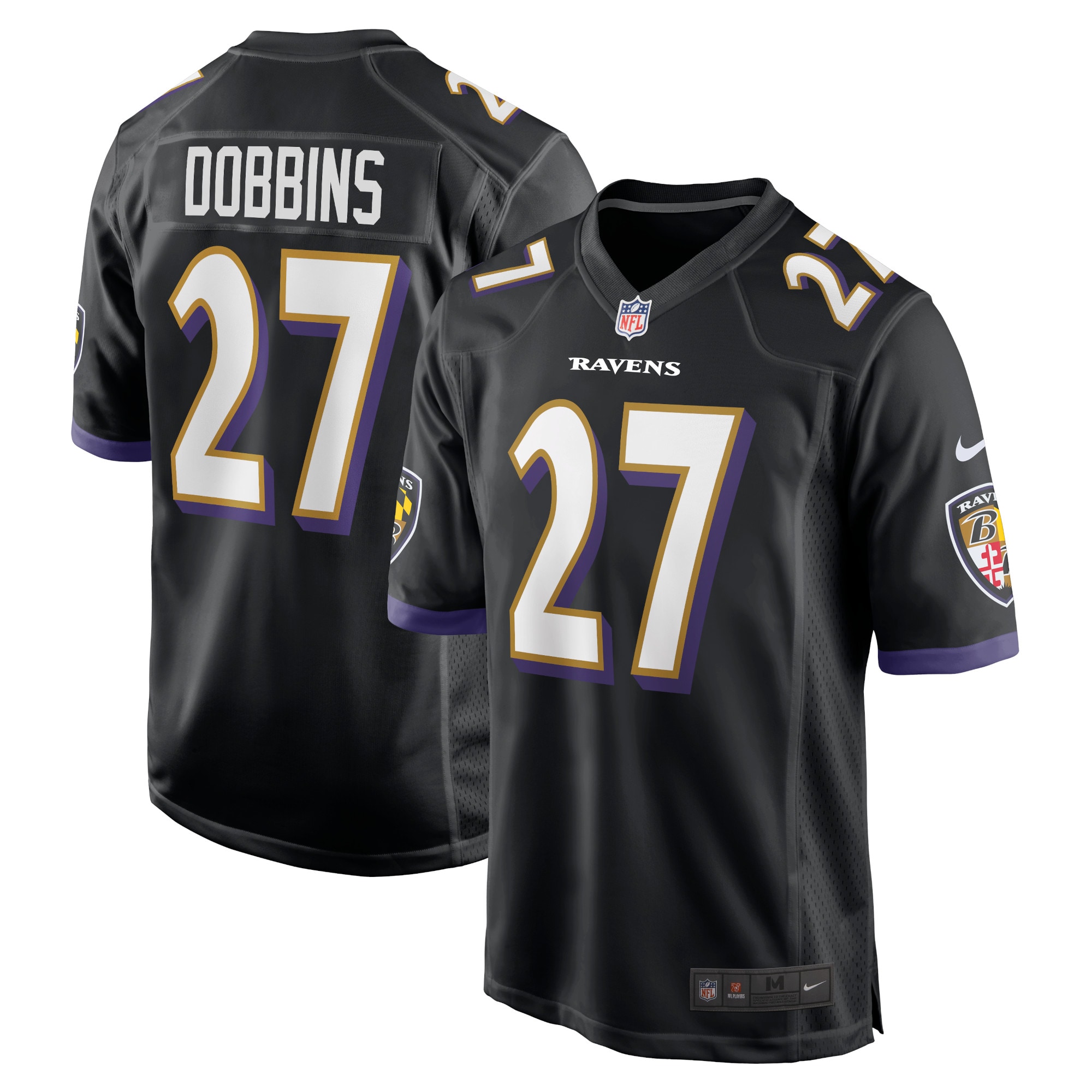 jk dobbins baltimore ravens nike alternate game jersey black clowdercats xh82q.jpg