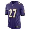 jk dobbins baltimore ravens nike vapor limited jersey purple clowdercats dlpfq.jpg