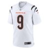 joe burrow cincinnati bengals nike game jersey white clowdercats gprh3.jpg