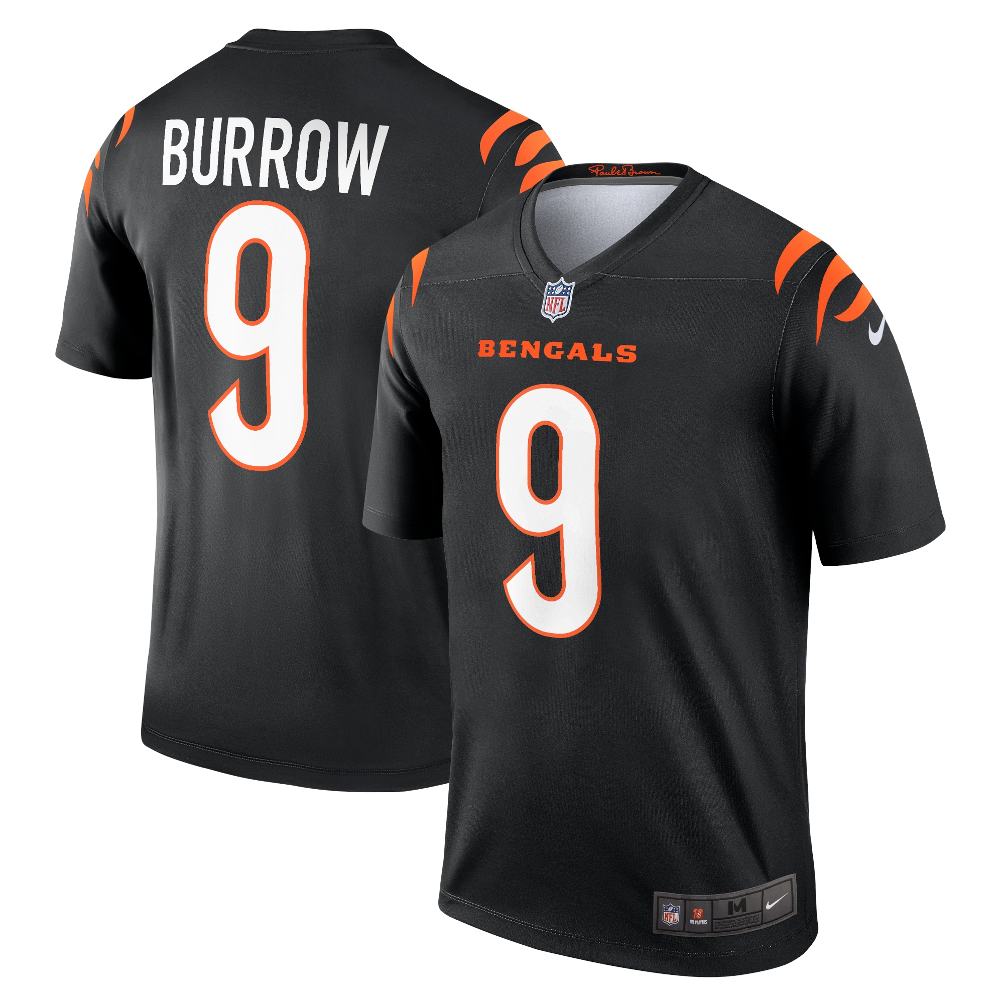 joe burrow cincinnati bengals nike legend player performance top black clowdercats nfmy0.jpg