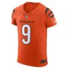 joe burrow cincinnati bengals nike vapor fuse elite jersey orange clowdercats tdvm0.jpg