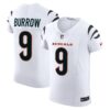 joe burrow cincinnati bengals nike vapor fuse elite jersey white clowdercats ikvo5.jpg