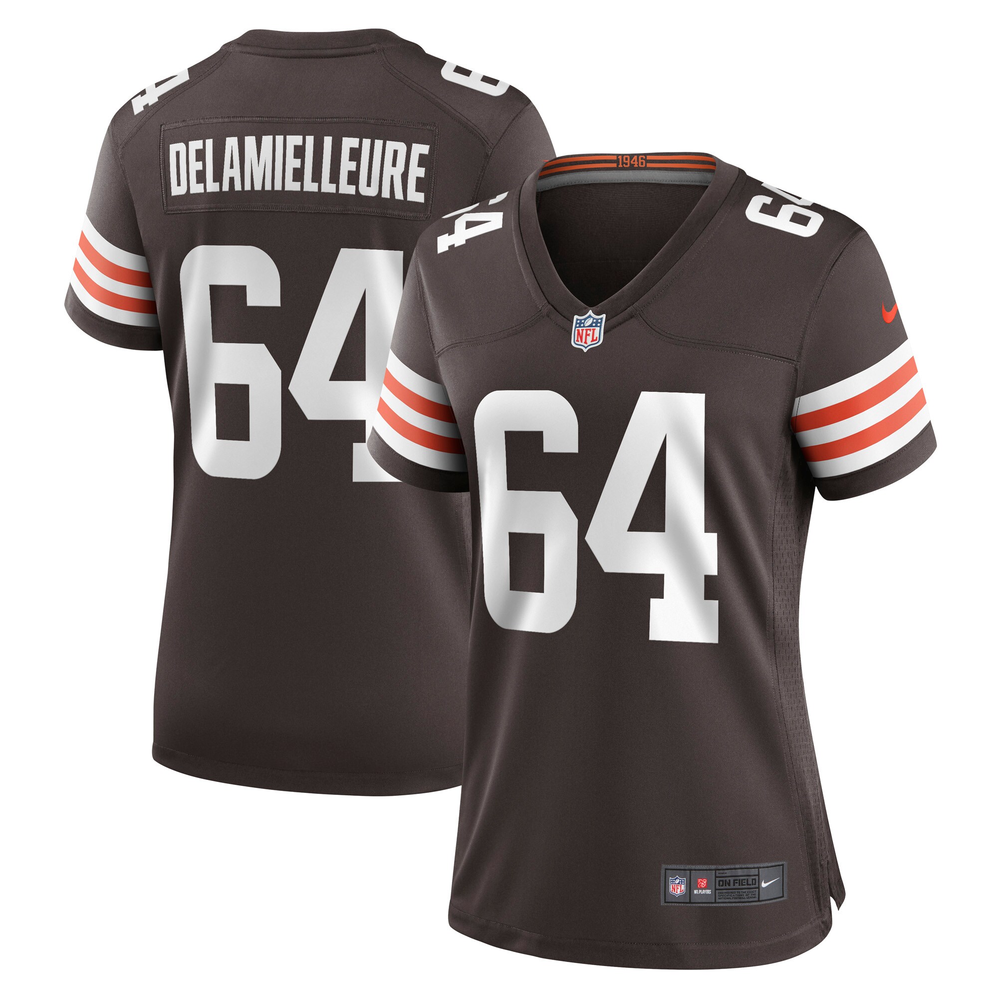 joe delamielleure cleveland browns nike womens game retired player jersey brown clowdercats jk5s5.jpg