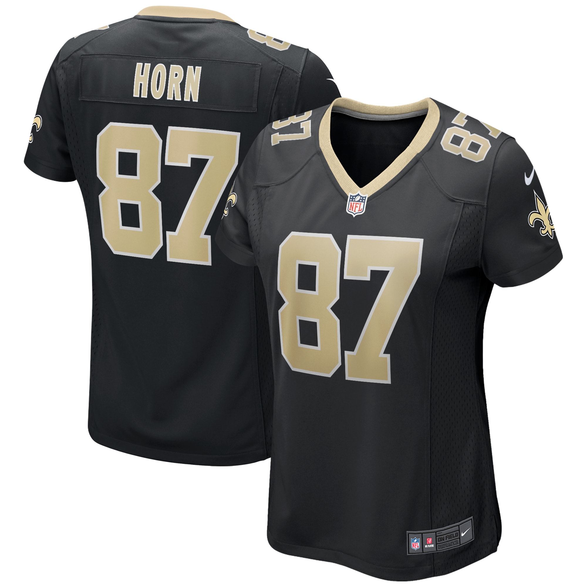 joe horn new orleans saints nike womens game retired player jersey black clowdercats g7ror.jpg
