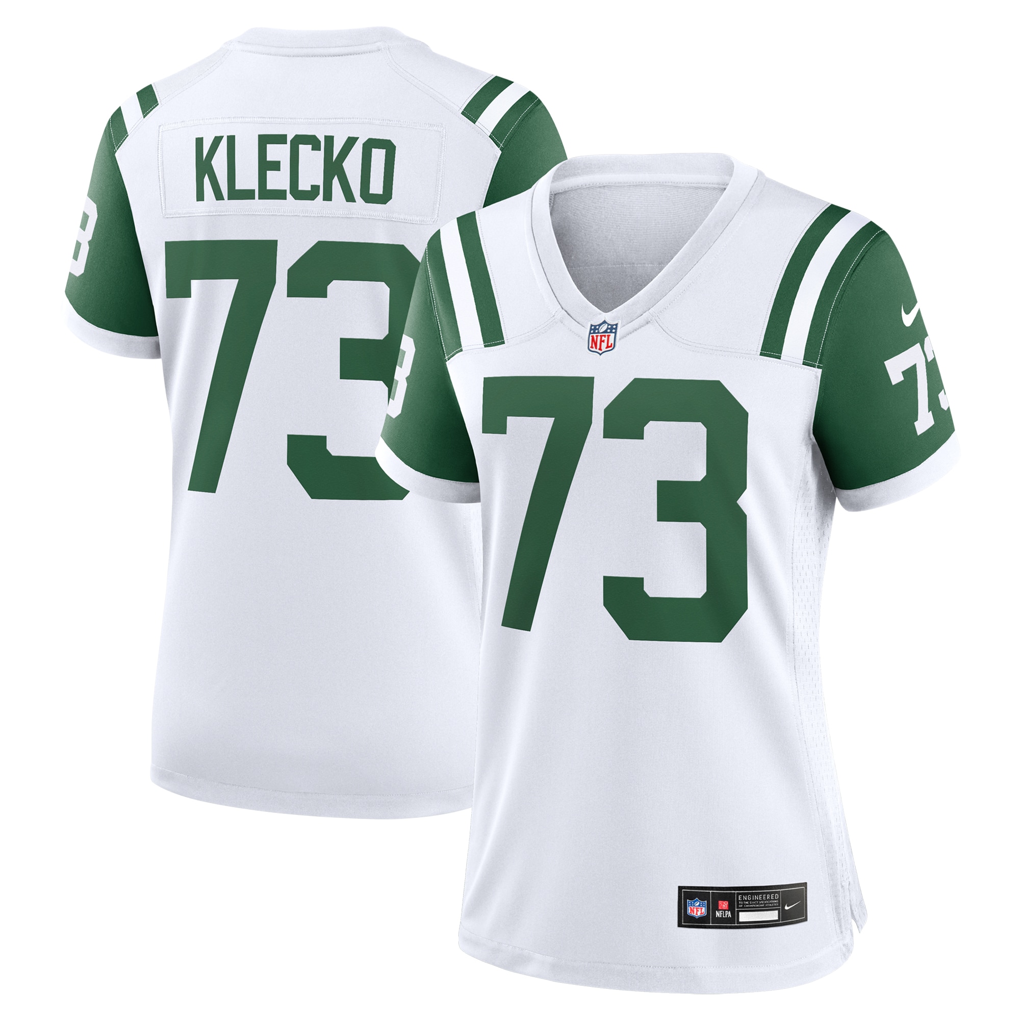 joe klecko new york jets nike womens classic alternate retired player game jersey white clowdercats hb7it.jpg