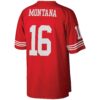joe montana san francisco 49ers mitchell ness big tall 1990 retired player replica jersey scarlet clowdercats ipkxy.jpg