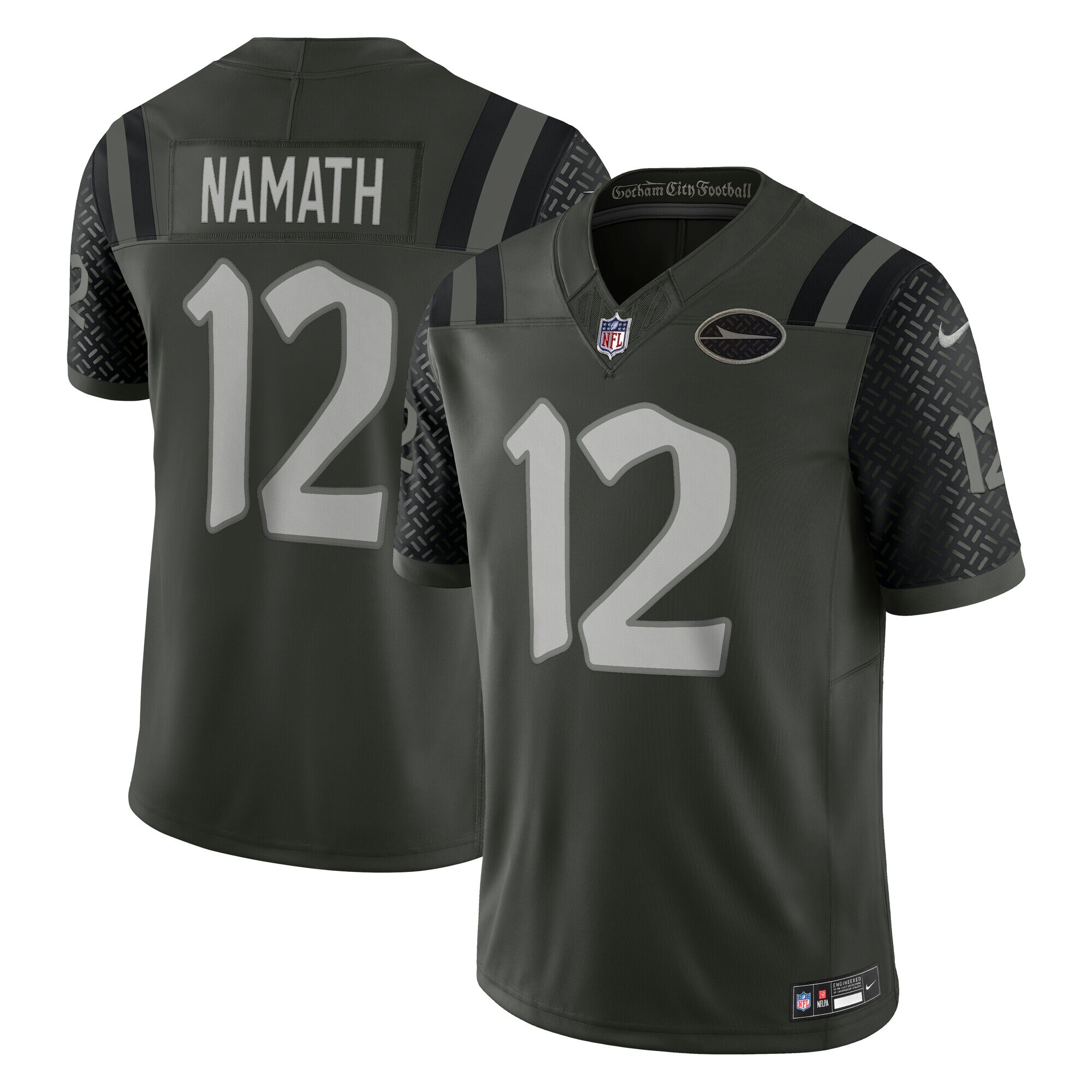joe namath new york jets nike 2025 rivalries collection retired player limited jersey gotham green clowdercats gblac.jpg