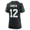 joe namath new york jets nike womens retired player alternate game jersey legacy black clowdercats yi6zr.jpg