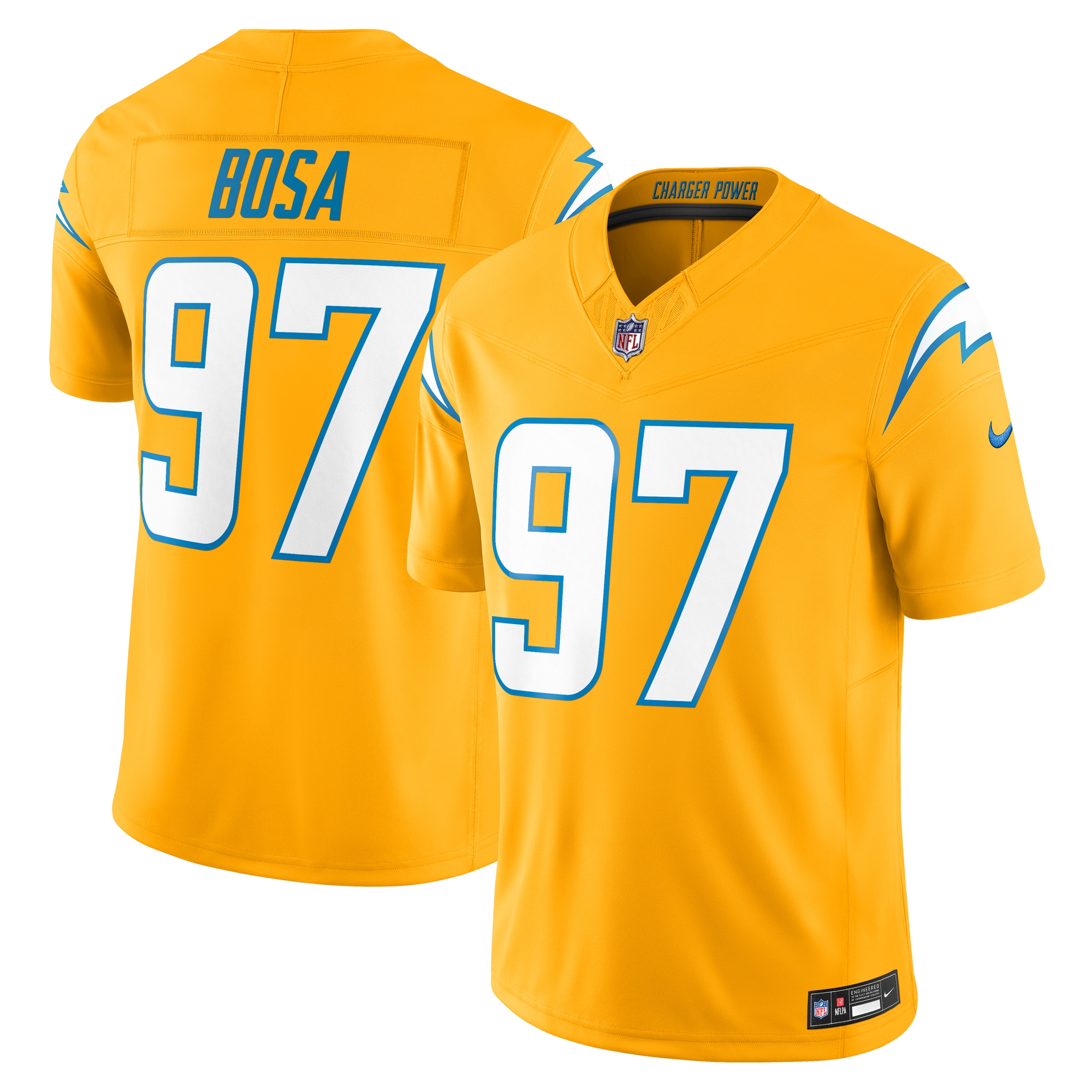 joey bosa los angeles chargers nike alternate charger power vapor fuse limited jersey gold clowdercats qig3a.jpg