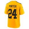joey porter jr pittsburgh steelers nike alternate 1933 throwback game jersey gold clowdercats rnu8l.jpg