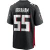 john abraham atlanta falcons nike game retired player jersey black clowdercats e3bi5.jpg
