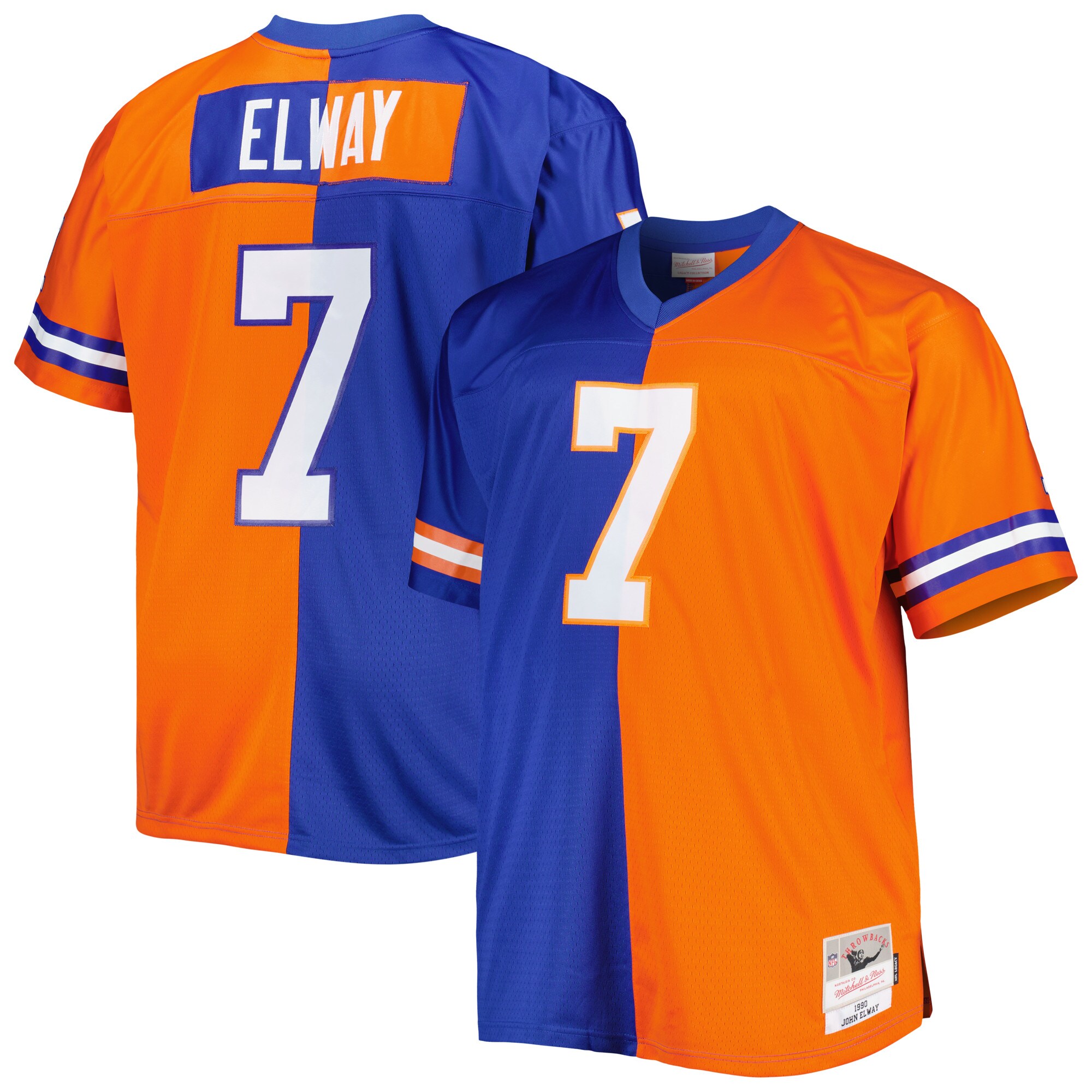 john elway denver broncos mitchell ness big tall split legacy retired player replica jersey royalorange clowdercats vzugo.jpg