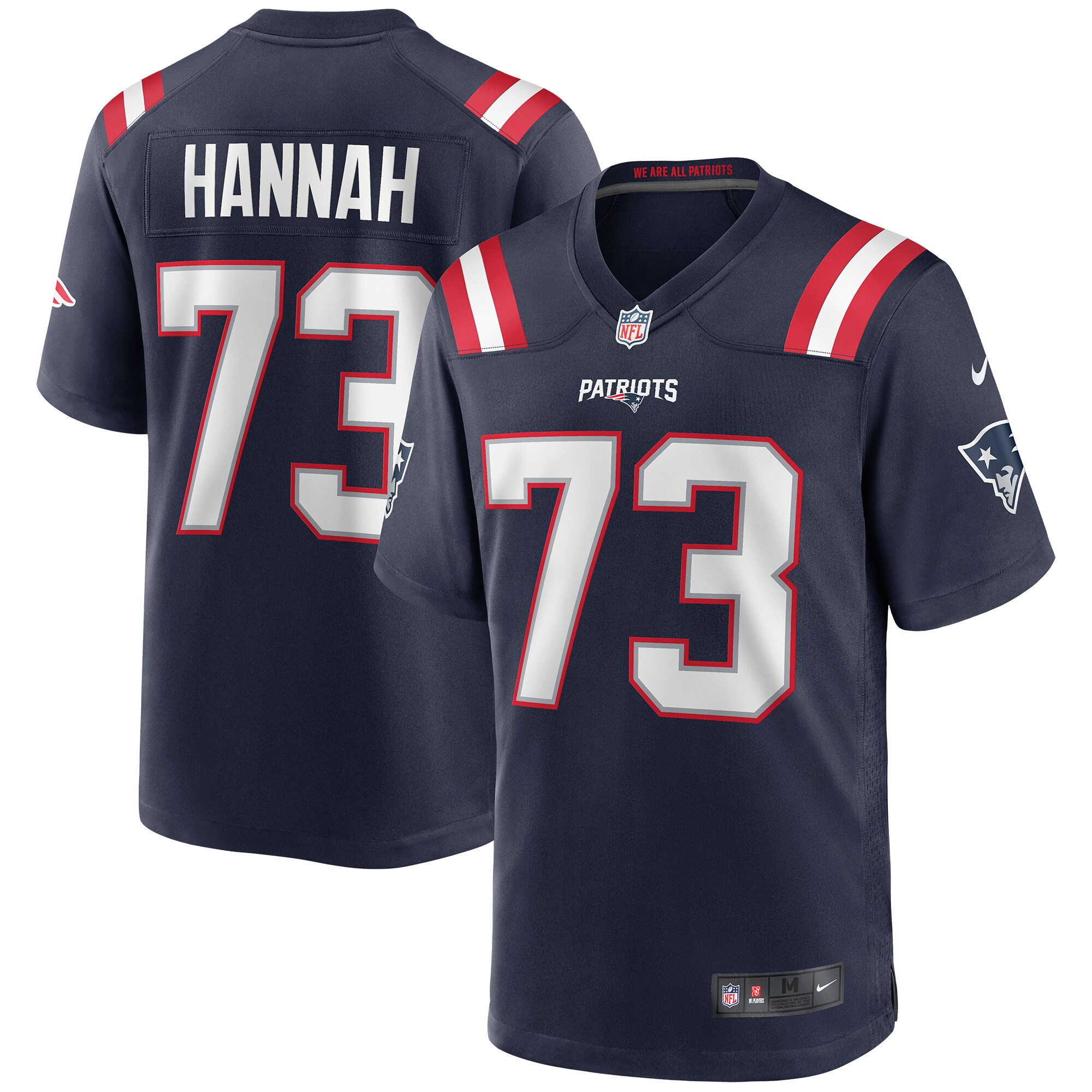 john hannah new england patriots nike game retired player jersey navy clowdercats kxuqr.jpg