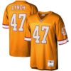 john lynch tampa bay buccaneers mitchell ness big tall 1995 legacy retired player jersey orange clowdercats clbw3.jpg