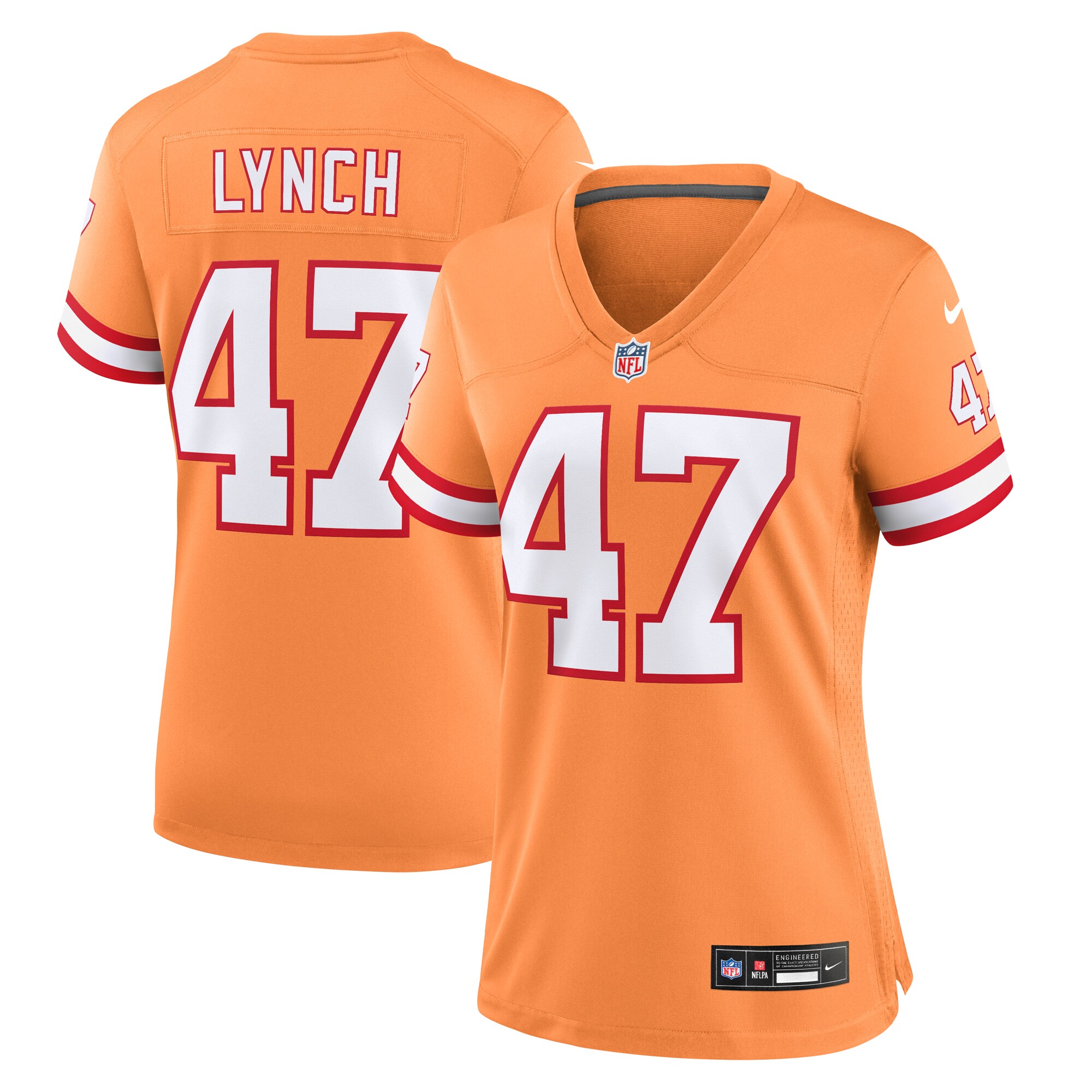 john lynch tampa bay buccaneers nike womens throwback game jersey orange clowdercats ulnnk.jpg