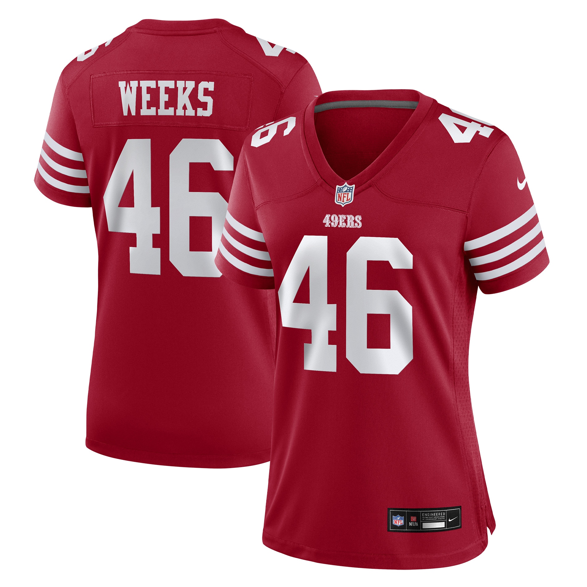jon weeks san francisco 49ers nike womens team game jersey scarlet clowdercats idr3v.jpg