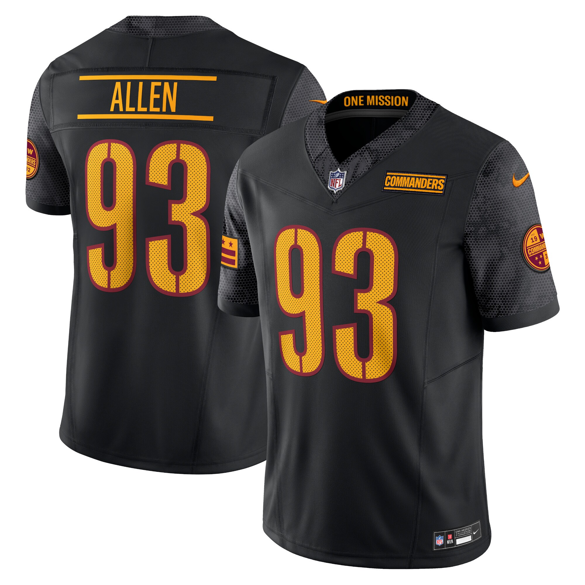 jonathan allen washington commanders nike alternate vapor fuse limited jersey black clowdercats a9dqg.jpg