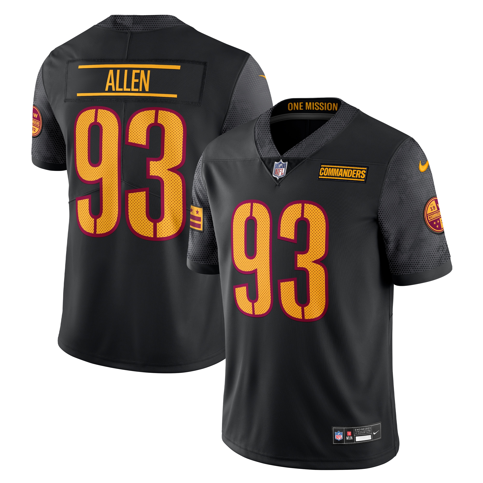 jonathan allen washington commanders nike alternate vapor untouchable limited jersey black clowdercats 9hopr.jpg