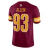 jonathan allen washington commanders nike vapor limited jersey burgundy clowdercats fkbz6.jpg