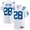 jonathan taylor indianapolis colts nike game jersey white clowdercats tfevq.jpg