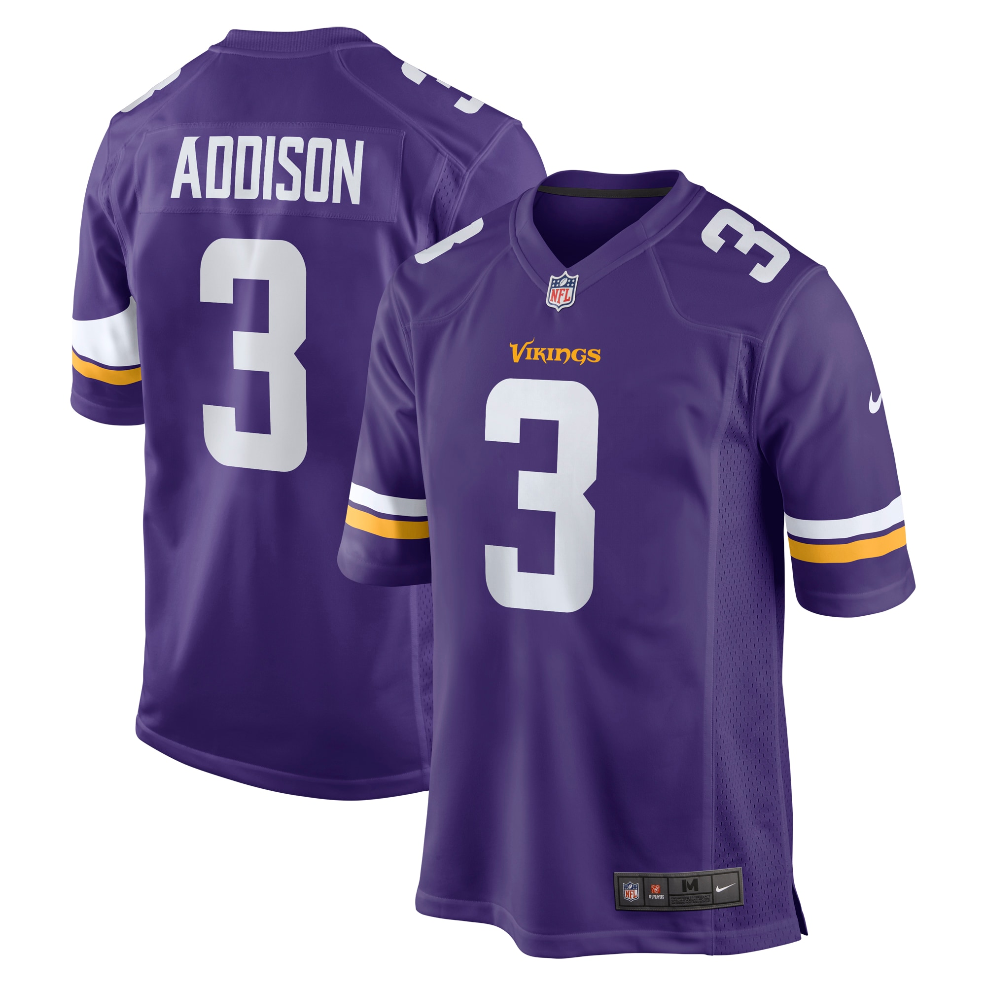 jordan addison minnesota vikings nike game jersey purple clowdercats wikhf.jpg